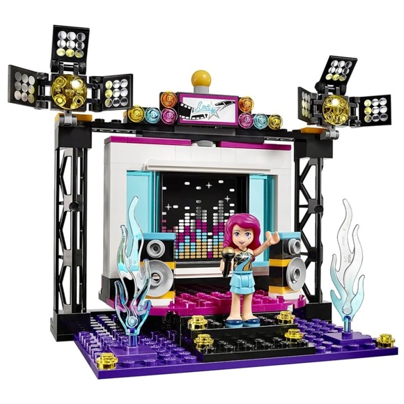 NEW Lego Friends Pop Star TV Studio with Livi Set 41117 Sealed in Box 194 Pieces - Picture 14 of 16
